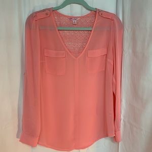 5/$40 Bubble gum pink top